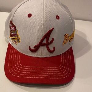 Red and White Baseball Cap